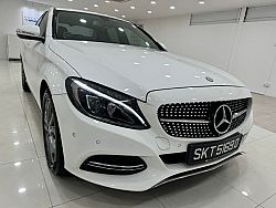 Mercedes Benz C180 Avantgarde R17 LED 2015 White